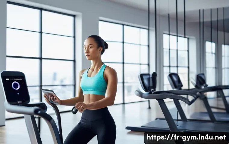 피트니스 경영사와 운동 프로그램 기획 - **Prompt:** A fit individual in their late 20s or early 30s, dressed in modern, athletic compression...